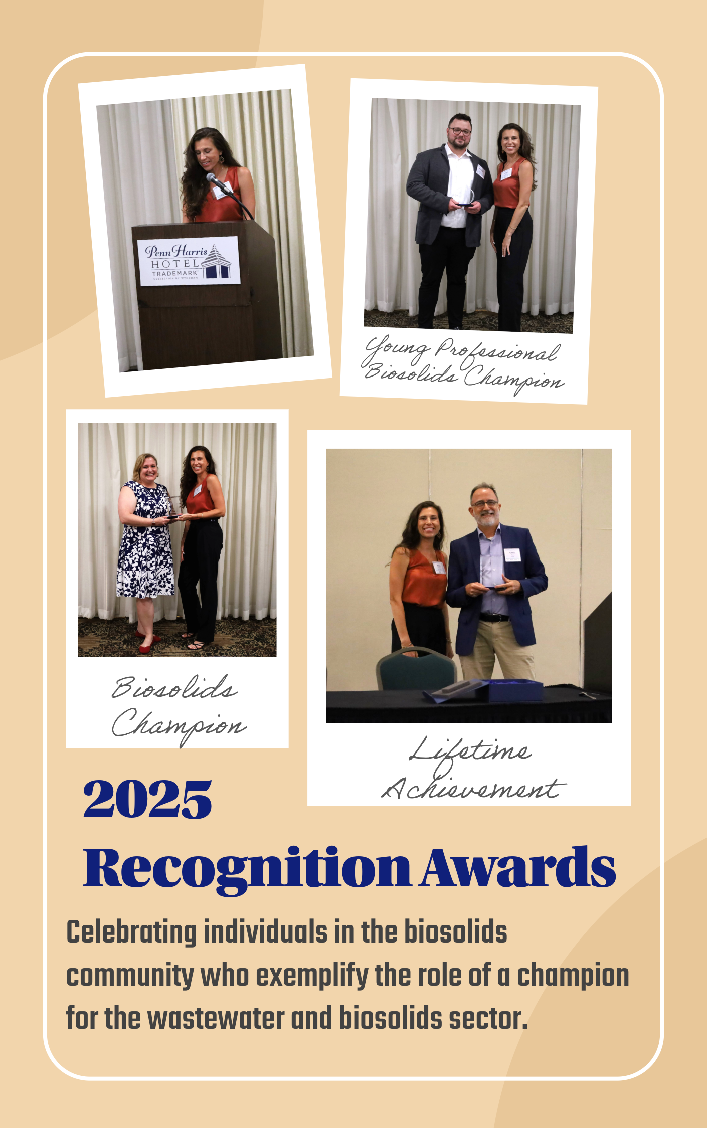 2025 biosolids champions collage
